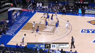 Tristan da Silva vs Indiana State Highlights | NCAA Men's Basketball | 2024 College Basketball