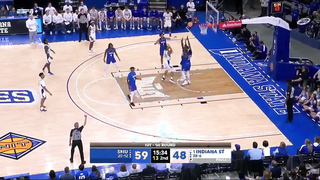 Tristan da Silva vs Indiana State Highlights | NCAA Men's Basketball | 2024 College Basketball