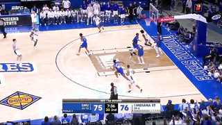 Tristan da Silva vs Indiana State Highlights | NCAA Men's Basketball | 2024 College Basketball