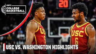 USC Trojans vs. Washington Huskies | Full Game Highlights | ESPN College Basketball
