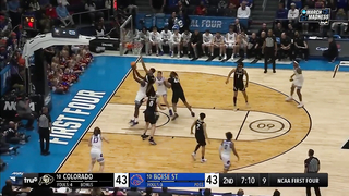 Colorado vs. Boise State - First Four NCAA tournament extended highlights