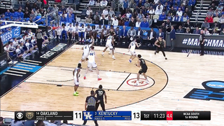 Oakland vs. Kentucky - First Round NCAA tournament extended highlights