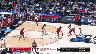 NC State vs. Texas Tech - First Round NCAA tournament extended highlights