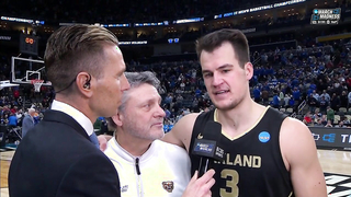 "We're not a Cinderella": Oakland's Jack Gohlke following it's historic upset over Kentucky