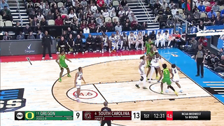 Oregon vs. South Carolina - First Round NCAA tournament extended highlights