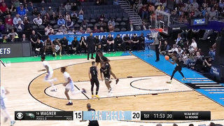 North Carolina vs. Wagner - First Round NCAA tournament extended highlights