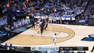 North Carolina vs. Wagner - First Round NCAA tournament extended highlights