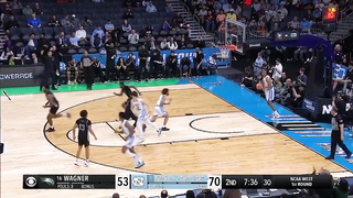 North Carolina vs. Wagner - First Round NCAA tournament extended highlights