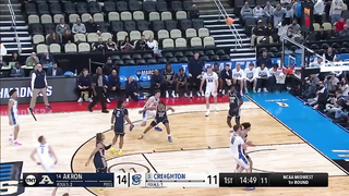 Creighton vs. Akron: First Round NCAA tournament extended highlights