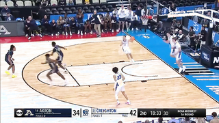 Creighton vs. Akron: First Round NCAA tournament extended highlights