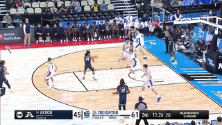 Creighton vs. Akron: First Round NCAA tournament extended highlights