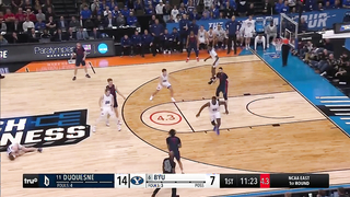 Duquesne vs. BYU - First Round NCAA tournament extended highlights