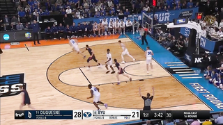 Duquesne vs. BYU - First Round NCAA tournament extended highlights