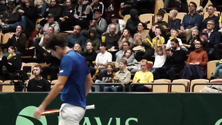Davis Cup 2024 Qualifiers: Sweden v Brazil (Elias Ymer v Gustavo Heide)