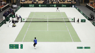 Davis Cup 2024 Qualifiers: Sweden v Brazil (Elias Ymer v Gustavo Heide)
