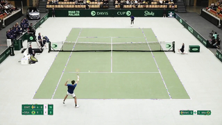 Davis Cup 2024 Qualifiers: Sweden v Brazil (Elias Ymer v Gustavo Heide)