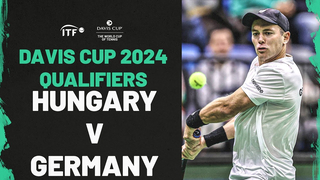 Davis Cup 2024 Qualifiers: Hungary v Germany (Fabian Marozsan v Dominik Koepfer)