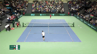 Davis Cup 2024 Qualifiers: Hungary v Germany (Fabian Marozsan v Dominik Koepfer)