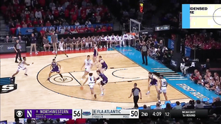 Northwestern vs. FAU - First Round NCAA tournament extended highlights