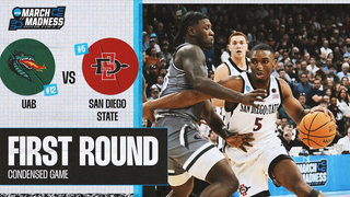 San Diego State vs. UAB - First Round NCAA tournament extended highlights