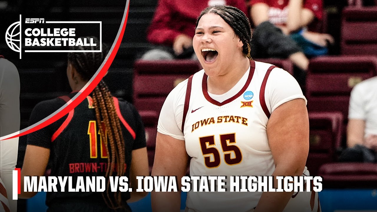 Maryland Terrapins vs. Iowa State Cyclones | Full Game Highloghts | NCAA Tournament