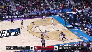 Alabama vs Charleston - First Round NCAA tournament extended highlights