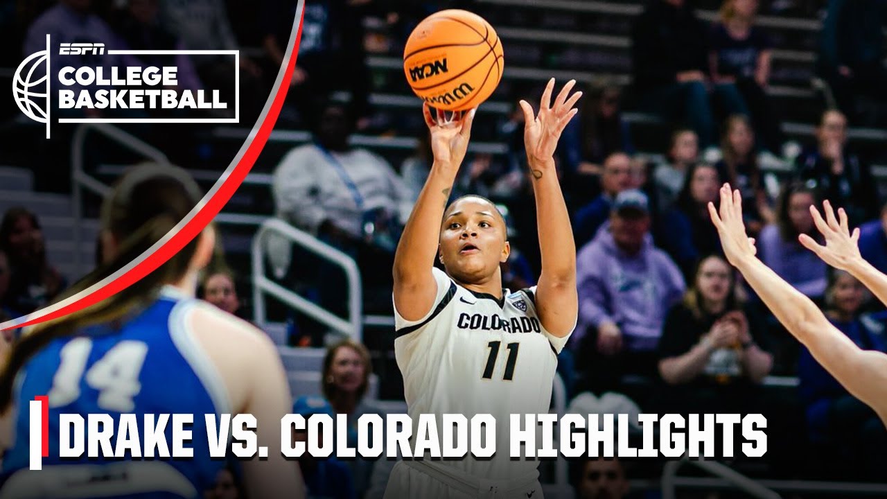 Drake Bulldogs vs. Colorado Buffaloes | Full Game Highlights | NCAA Tournament