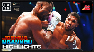 KNOCKOUT CHAOS | Anthony Joshua vs. Francis Ngannou Fight Highlights