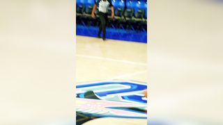 Akol Akrop nearly shut the tournament down with this missed dunk !