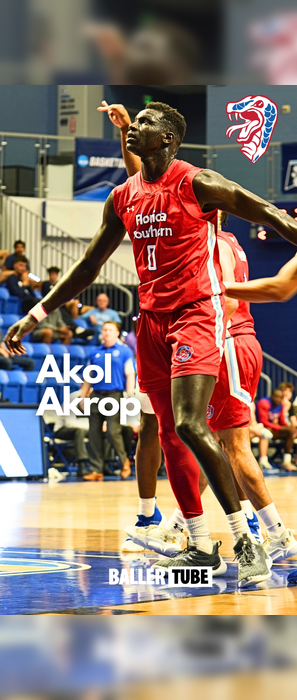 Akol Akrop nearly shut the tournament down with this missed dunk !