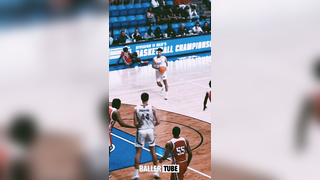 Fluid Ball Movement: Joe Moon IV's Smooth Three-pointer Assisted by Dominick Denny