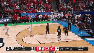 Texas A&M vs. Nebraska - First Round NCAA tournament extended highlights