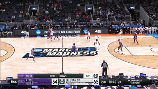 Utah State vs. TCU - First Round NCAA tournament highlights