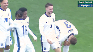 England vs Azerbaijan | Highlights | U21 Euro Qualification 22-03-2024