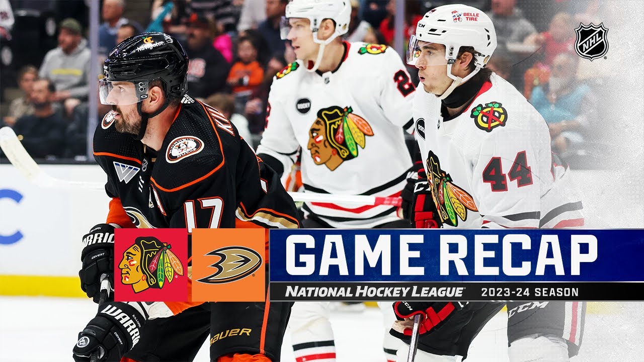 Chicago Blackhawks vs Anaheim Ducks: NHL Highlights