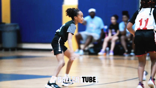 Only in 4th grade and 9 years old : Lauryn Pumphrey- Solomon is causing havoc in South florida Middle school basketball scene