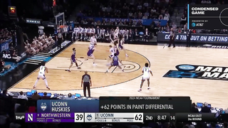 UConn vs. Northwestern: NCAA Tournament Second Round Extended Highlights