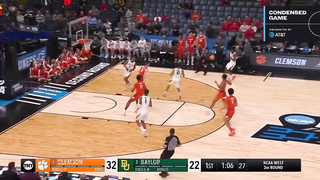 Clemson vs. Baylor - Second Round NCAA tournament extended highlights