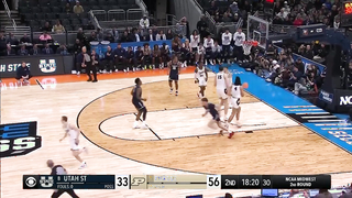 Purdue vs. Utah State - Second Round NCAA tournament extended highlights