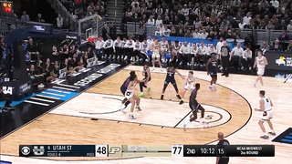 Purdue vs. Utah State - Second Round NCAA tournament extended highlights