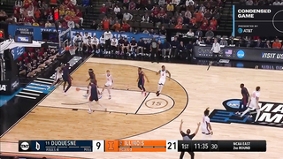 Illinois vs. Duquesne - Second Round NCAA Tournament extended Highlights