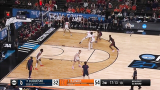 Illinois vs. Duquesne - Second Round NCAA Tournament extended Highlights