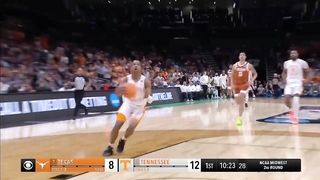 Tennessee vs. Texas - Second Round NCAA tournament extended highlights
