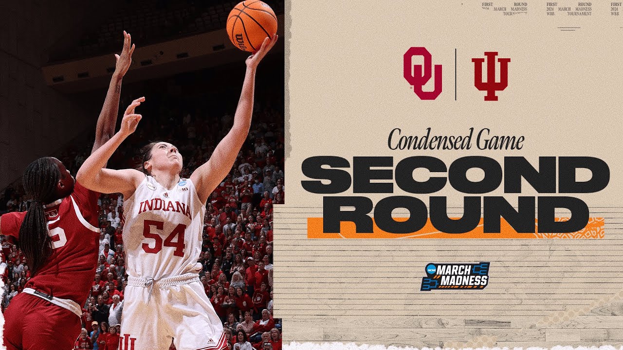 Indiana vs. Oklahoma - Second Round NCAA tournament extended highlights