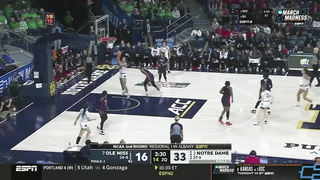 Notre Dame vs. Ole Miss - Second Round NCAA tournament extended highlights