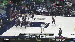 Notre Dame vs. Ole Miss - Second Round NCAA tournament extended highlights