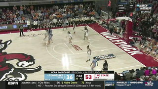 NC State vs. Tennessee - Second Round NCAA tournament extended highlights