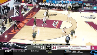 Baylor vs. Virginia Tech - Second Round NCAA tournament extended highlights