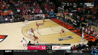 Oregon State vs. Nebraska - Second Round NCAA tournament extended highlights