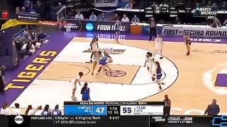 LSU vs. Middle Tennessee - Second Round NCAA tournament extended highlights